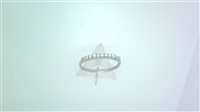 Ringe Sommer Dame Classici in Weißgold Diamante 0.09 Ct AA0316 PI - AA0316 PI